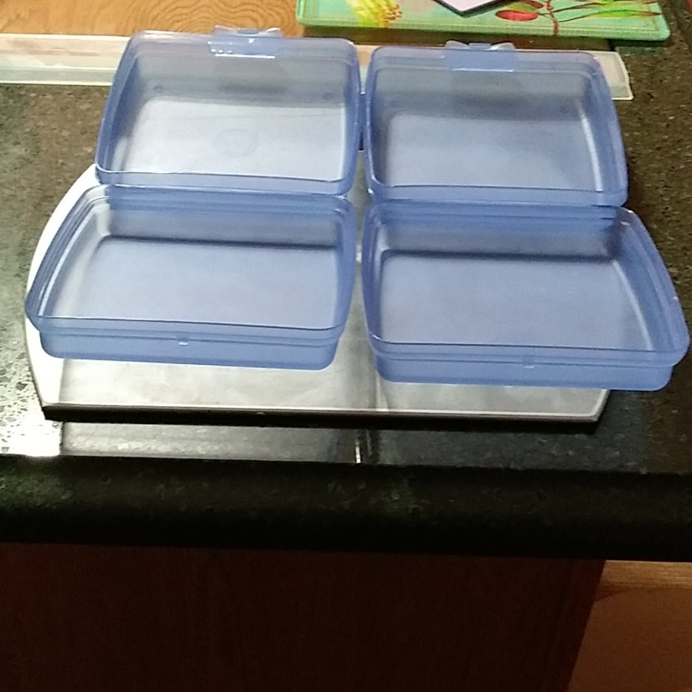 Tupperware Sandwich Containers (2) - Picture 6 of 12